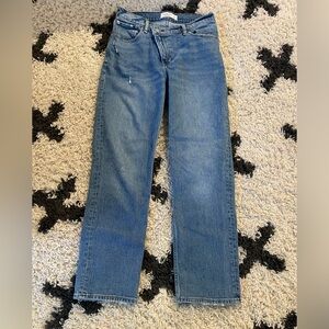 Abercrombie 90’s Straight High Rise Jeans in Size 27S